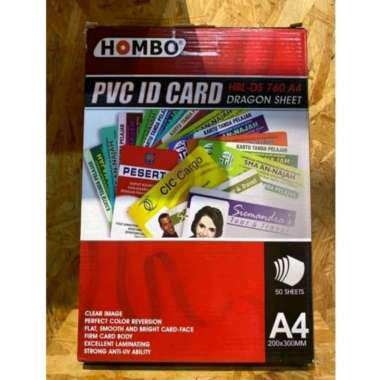 PVC BAHAN ID Card Hombo
