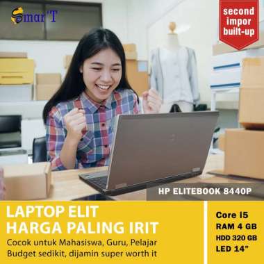 Laptop Hp Elitebook 8440p Intel core i5 ram 4GB HDD 320GB Ada Fingerprint