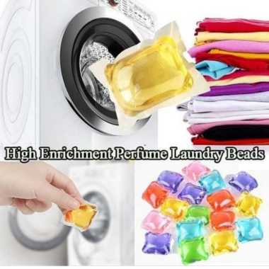 Sabun Cuci Baju Laundry Gel Beads Antiseptik Pelembut Deterjen Cair Sabun