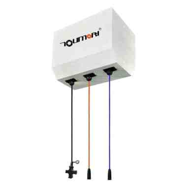 Toumori 10 Meter Energy Box 1 Air Hose + 1 Water Hose + 1 Cord Reel Putih