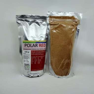 Artemia Polared Polar Red Artemia Tanpa Cangkang 500 gram