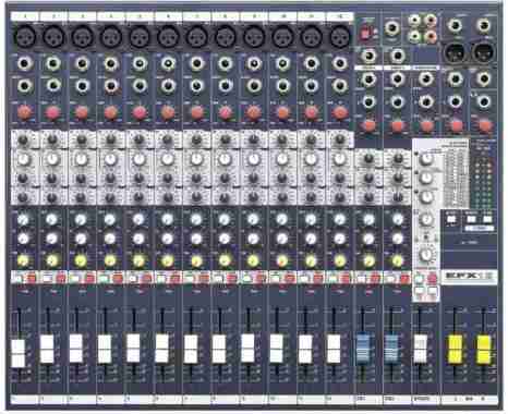 Soundcraft EFX12 / EFX 12 / EFX-12 Mixer Original