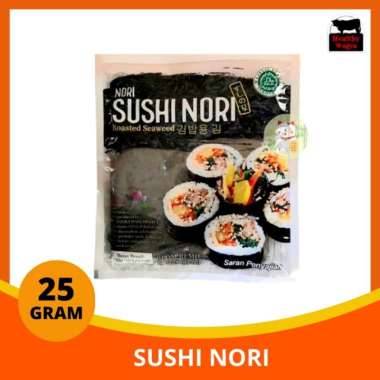 Sushi Nori Halal Seewed Rumput Laut Sushi 10 Lembar