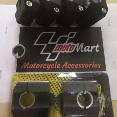 Raiser Riser peninggi stang Protaper Black Series motor PCX Beat stree