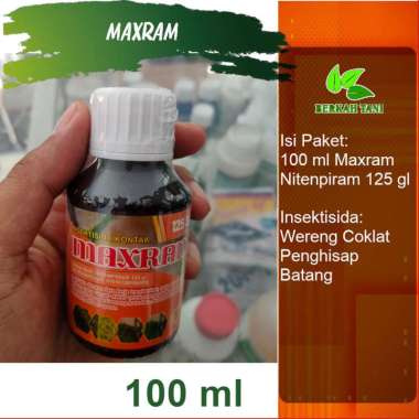 Maxram 100 ml Nitenpiram Insektisida Hama Wereng Coklat