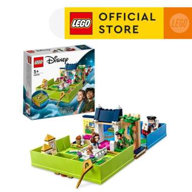 LEGO Disney 43220 Peter Pan & Wendy's Storybook Adventure (111 Pieces), Building Block, Toys, Bricks