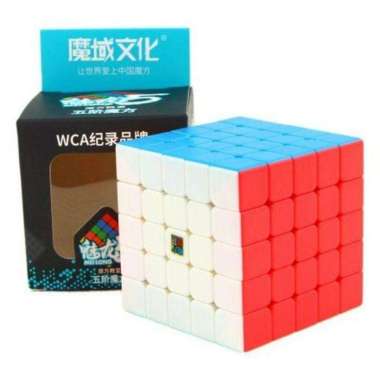 Rubik 5X5 Moyu Stikerless Baru
