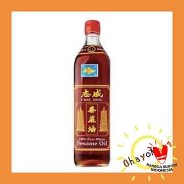 Chee Seng Sesame Oil / Minyak Wijen Pagoda / Minyak masak 750ml
