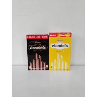 Promo Harga CHOCOLATOS Wafer Roll Cokelat per 20 pcs 16 gr - Blibli