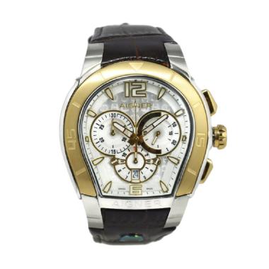 Aigner A58514 Palermo Jam Tangan Pria - Coklat Ring Gold