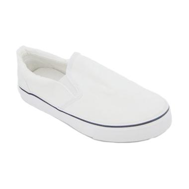 Faster Kanvas 1603-05 Sneakers Pria - Wh ..