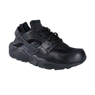 Nike Wmns Air Huarache Run Sepatu Olahraga - Black 634835-012