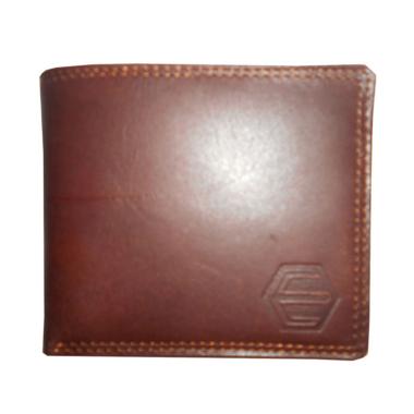 Espro Bahan Kulit Sapi Asli Dompet Pria - Coklat