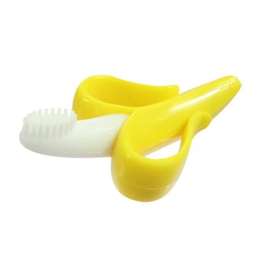 Kawa Taste Banana Silicone Tooth Brush Sikat Gigi Bayi