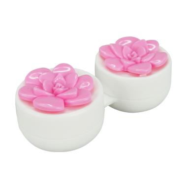 Soflensbar Flower Contact Lens Case - Pink