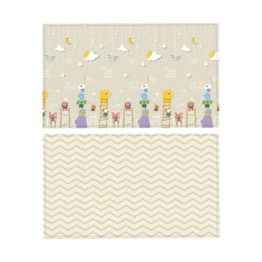 Coby Haus Mat Bear Twinkle Star Alas Lantai - Yellow [Size XL]