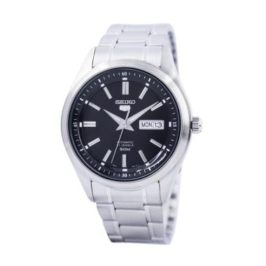 Seiko 5 Automatic SNKN89K1 Jam Tangan Pria - Silver Silver