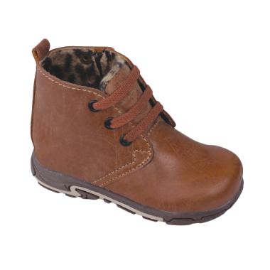 Syaqinah 91 Sepatu Boots Anak Laki-Laki - Coklat