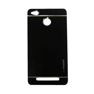 Motomo Hardcase Casing for Xiaomi Redmi 3X - Black