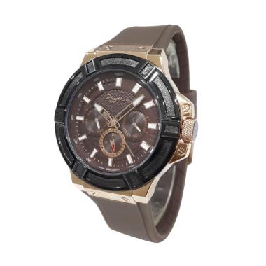 Rhythm SI1605R04 Rubber Jam Tangan Pria - Rose Gold Rose Gold