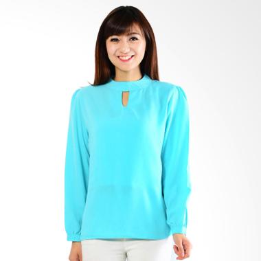 Jfashion Model Korea Kyoko Blouse - Tosca Semua Ukuran Tosca