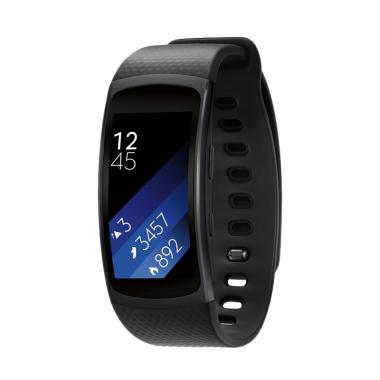 Samsung Gear Fit 2 Large Smartwatch - Dark Grey