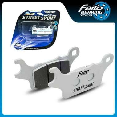 Faito Racing Disc Brake Pad Kampas Rem Depan Vario 125 New LED Street Sport White