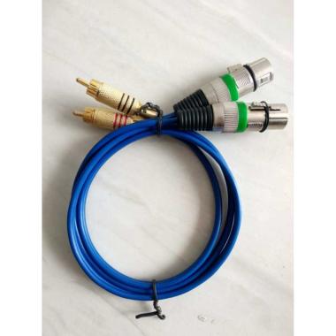 Kabel kitani 2 XLR Female Stereo to 2 RCA 5M