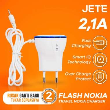 CHARGER RUMAH JETE FLASHZ 2.1A