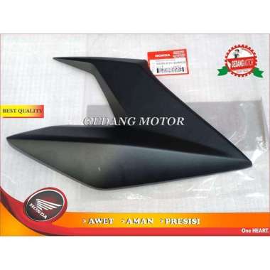 COVER KUPING TANGKI KIRI NEW CB 150 R LED HITAM ORIGINAL HONDA Hitam