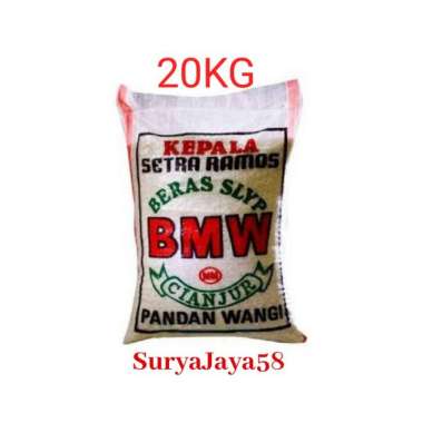 Beras BMW 20kg | Beras Pulen | Beras Putih | SuryaJaya58