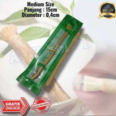 Siwak kayu Sewak Al Fazal / Siwak Miswak Alfazal / siwak murah ukuran Medium Satuan