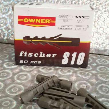 Ficsher / Fiser / Viser Lubang Dinding OWNER @100pcs\Kotak S12