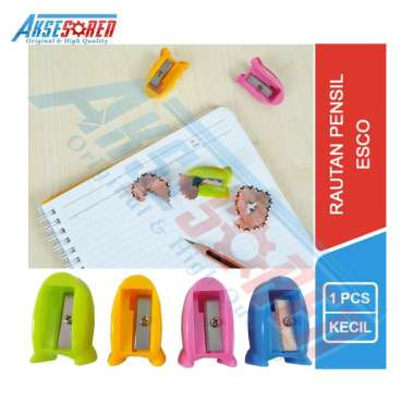 Aksesoren Serutan Rautan Pensil [Kecil] Kuning
