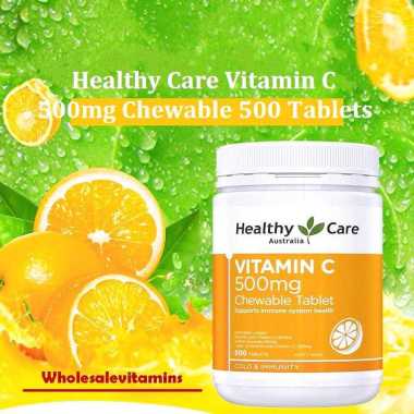Healthy Care Vitamin C 500mg Suplemen Kesehatan [500 Tablet]