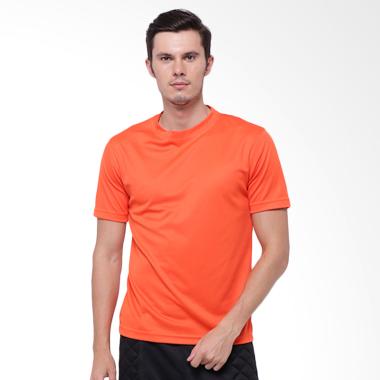 Hitscore T-Shirt Kaos Oblong Lengan Pendek - Orange
