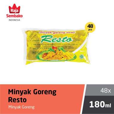 Minyak Goreng Resto bantal 180 ml - 1 dus