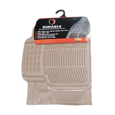 DURABLE PVC Karpet Mobil for Honda Stream 2007 - Beige