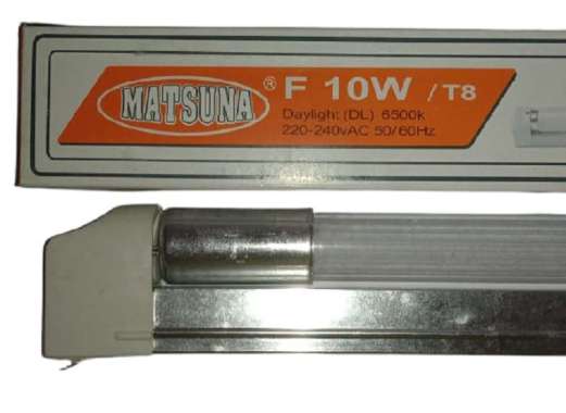 Bohlam TL UVC 10 watt or Lampu pembunuh kuman virus 10w UV C Panjang