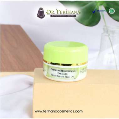 New PREMIUM BRIGHTENING EMULGEL dr. Ferihana Kosmetik Sahabat hijrahmu