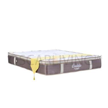 Hommy Cordelia Pillowtop Kasur Spring Bed Tebal 30Cm [Mattress Only/Khusus Jabodetabek KOTA] 120 x 2