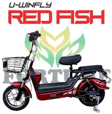 SEPEDA LISTRIK U-WINFLY RED FISH
