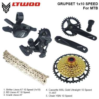 LTWOO GROUPSET SEPEDA MTB 1 x 10SPEED