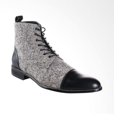Ftale Footwear Fabrizio Sepatu Pria - Grey