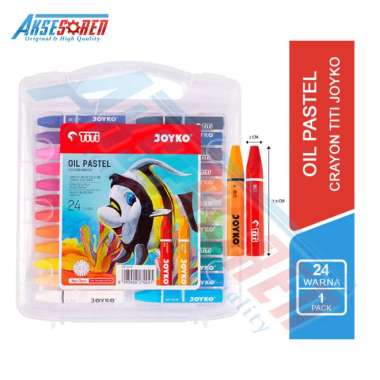 Crayon Lengkap 1 Set Titi Joyko [24 Warna] / Pensil Warna Crayon Lengkap Murah / Alat Tulis Krayon /