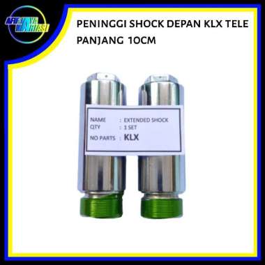 Peninggi Shock skok sambungan shock depan KLX tele / Lama KLX S L G Panjang 10cm / Tinggi 7cm