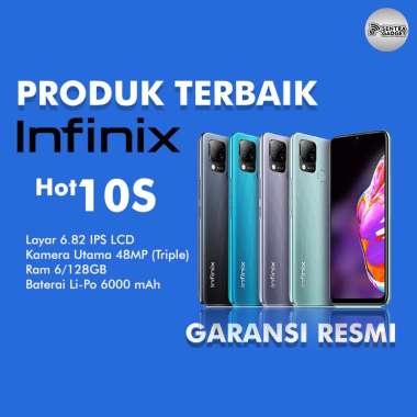 HP INFINIX HOT 10S RAM 6GB ROM 128GB 6/128GB GREEN
