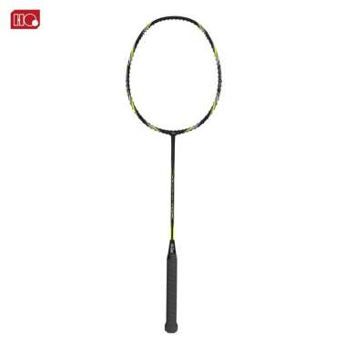 Hi-Qua Ultra Light Raket Badminton Bulutangkis 5U Max Tension 32 Lbs Full Set Hijau Neon