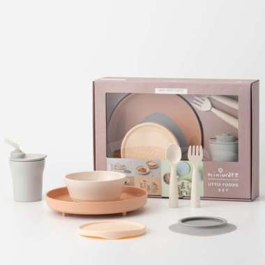 Little Foodie Miniware - Alat makan Bayi Satu Set - Peralatan Mpasi - random