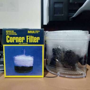 MULTI CORNER FILTER SUDUT MEDIUM AQUARIUM AQUASCAPE